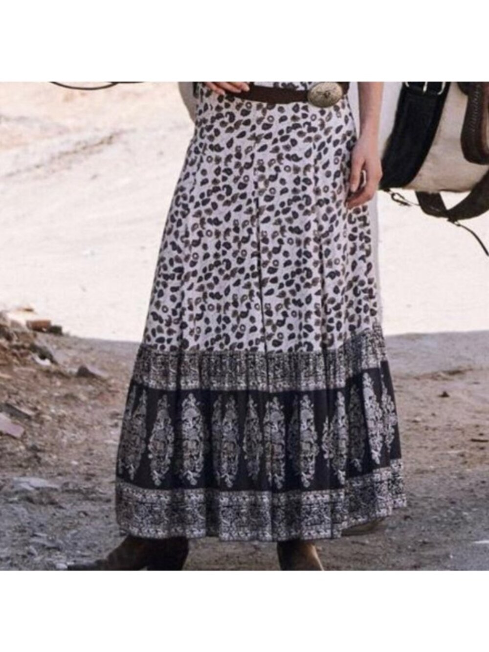 Spell NWT Delirium Maxi Skirt in Cream XS - Picture 2 of 8